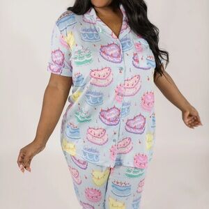 In my sundays sweetheart cakes pajamas